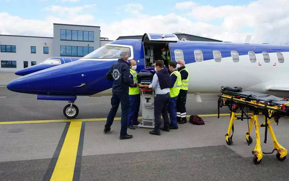 Air Ambulance Patient Transfer