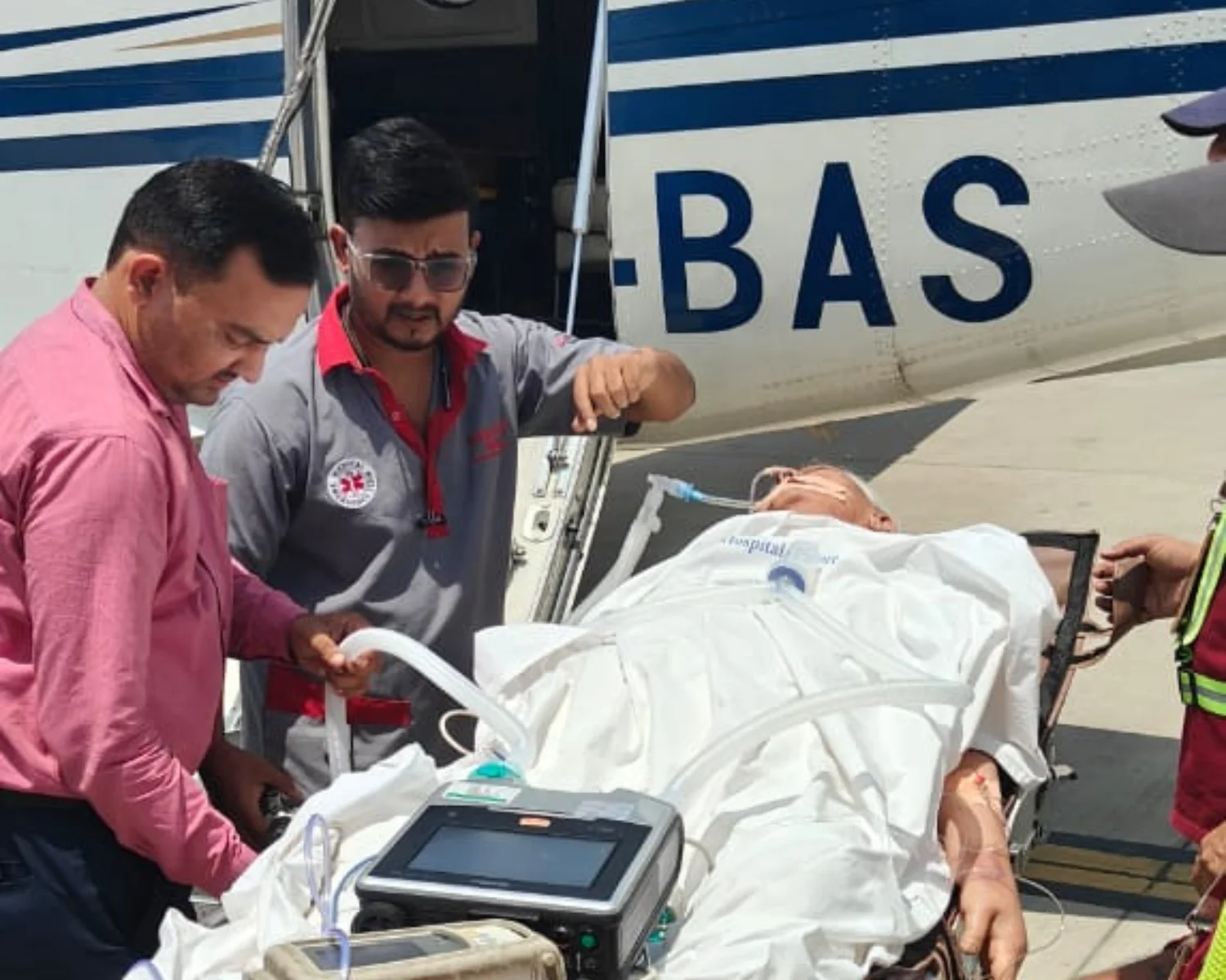 Air Ambulance Patient Transfer